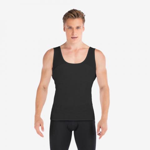 Men Compression Tummy Control Vest Seamless Slimming Body Shaper | Sayfutclothing