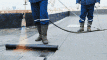 Flat Roof Replacement Round Rock TX GIF 