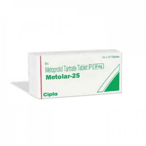 Buy Metolar 25mg Online  | Medypharma