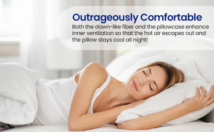 Microfiber Pillow for Sleeping