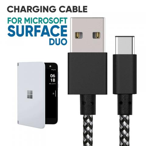 Microsoft Surface Duo Braided Cable | Mobile Accessories