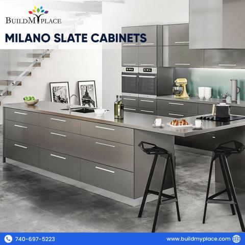 Milano Slate Cabinets