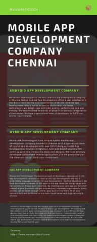 Mobile app development companies in chennai