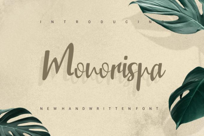 Monorispa Font Free Download OTF TTF | DLFreeFont