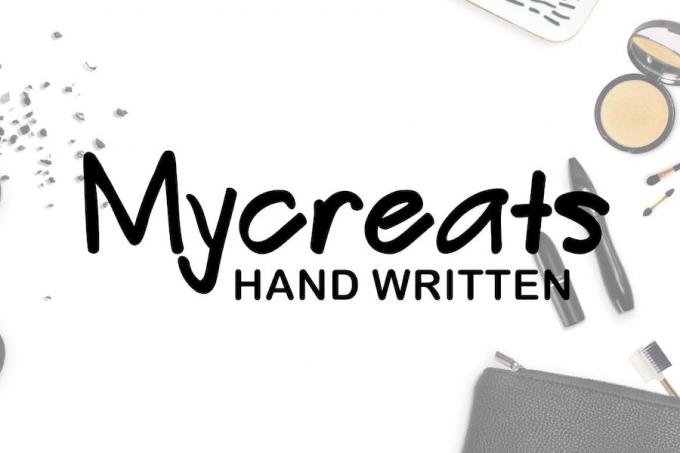 Mycreats Font