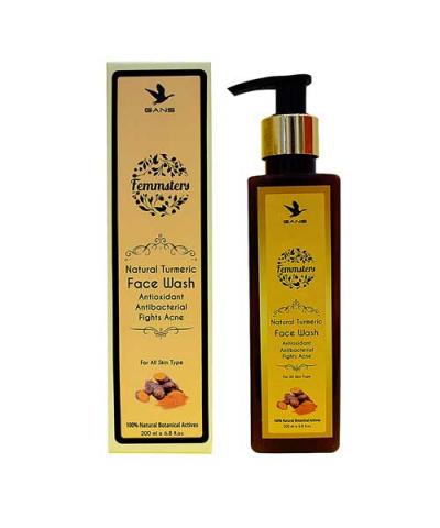 Gans Natural Turmeric Face Wash 200ml Online at Best Price in India | Tabletshablet