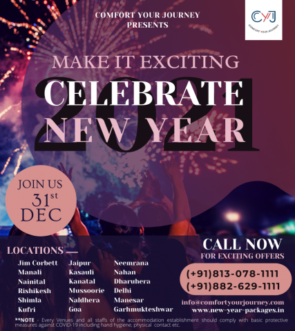 New Year Packages near Delhi | Grand Hira Resort New Year Packages 