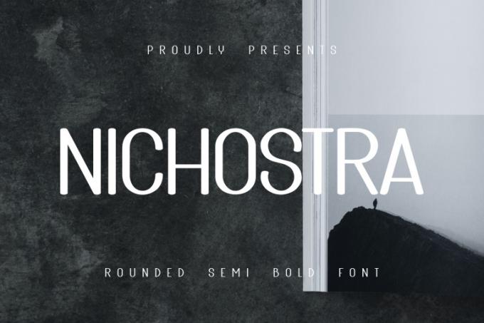 Nichostra Font Free Download OTF TTF | DLFreeFont