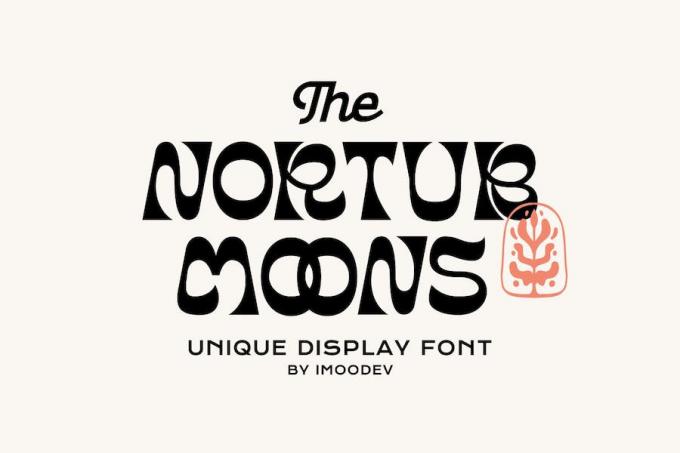 Nortub Moons Font Free Download Similar | FreeFontify