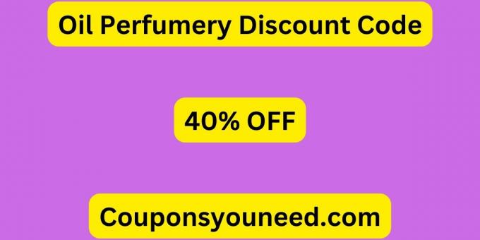 40% Off Oil Perfumery Discount Code - April 2024 (*NEW*)