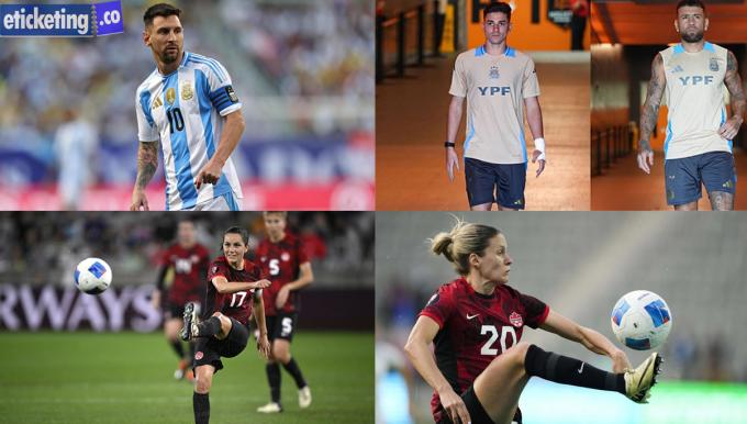 Olympic 2024: Argentina and Canada Finalize Olympic Football Squads for Paris 2024 Messi&#039;s Absence and Canada&#039;s Podium Aspirations - FIFA World Cup Tickets | Euro Cup Tickets | Euro 2024 Tickets | Euro Cup Germany Tickets | FIFA World Cup 2026 Tickets | NFL London Tickets | Germany Euro Cup Tickets | | Paris 2024 Tickets | Olympics Tickets | NFL Games 2024 Tickets