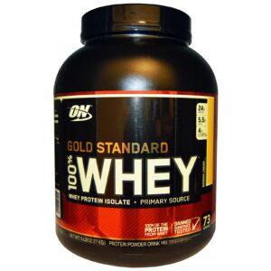 gold standard 100% whey – banana cream &#8211; Daily Supplements