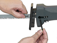 Replacing Reciprocating Saw Blades