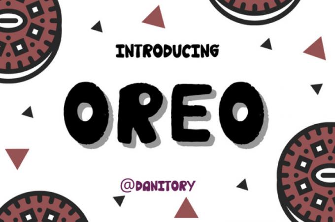 Oreo Font Free Download OTF TTF | DLFreeFont