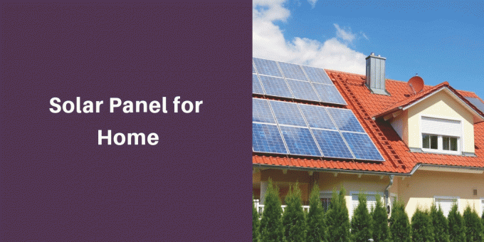Solar Panel for Home - Gifyu