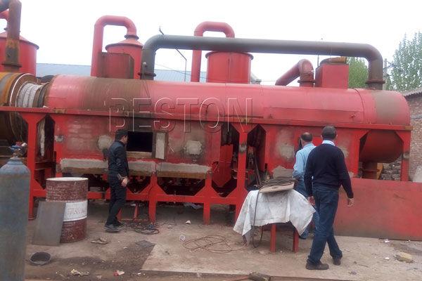 Environmental Protection Continuous Palm Shell Carbonization Machine