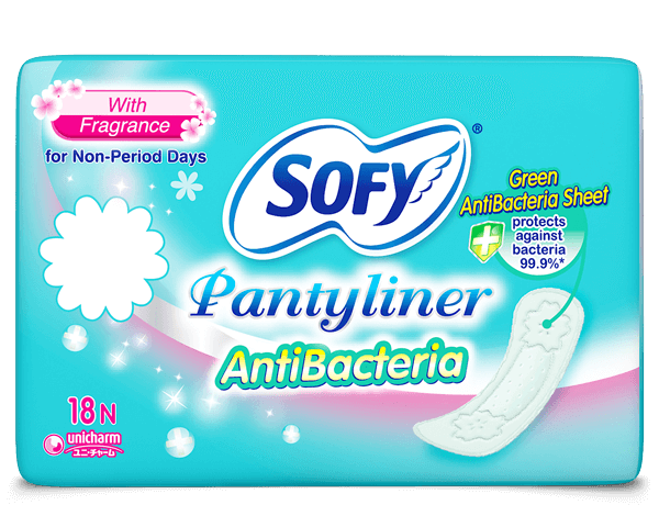   Pantyliner AntiBacteria Pads (18 Pieces) for Non-period Days - Sofy India | Sofy 