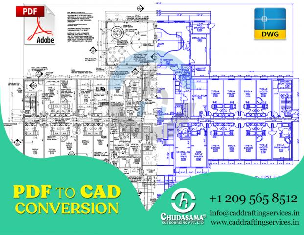 PDF to CAD Conversion | PDF to AutoCAD Drawing Services