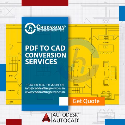 PDF to CAD Conversion | Scan PDF to CAD Drawing Services
