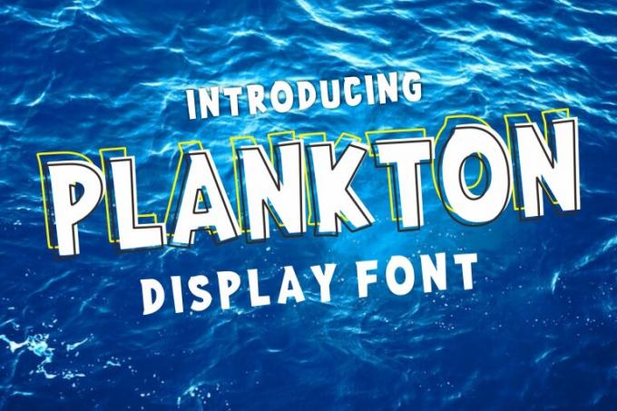 Plankton Font Free Download OTF TTF | DLFreeFont