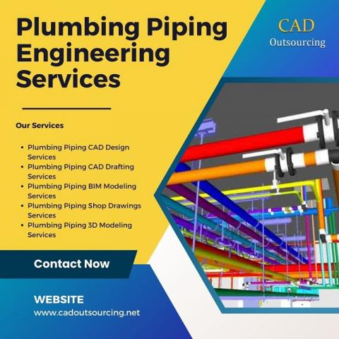 Plumbing Piping Engineering Consultant - CAD Outsourcing Consultants