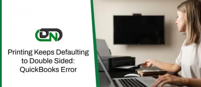 Printer Keeps Defaulting to Double Sided Error in QuickBooks
