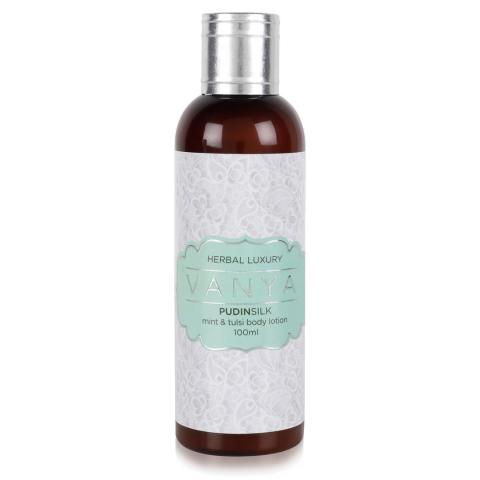 mint and tulsi body lotion