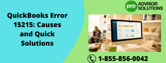 QuickBooks Error 15215: Causes and Quick Solutions &#8211; Article Block