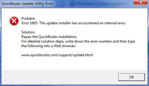 Resolve QuickBooks Error 1603 - Error 1603 Troubleshooting Step by Step