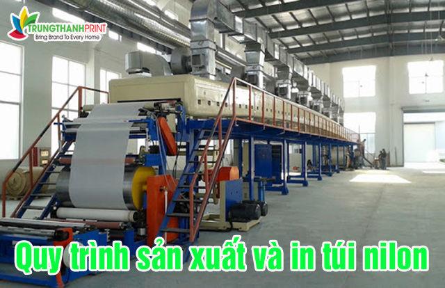 Quy trình sản xuất và in túi nilon tại Trung Thành Print
