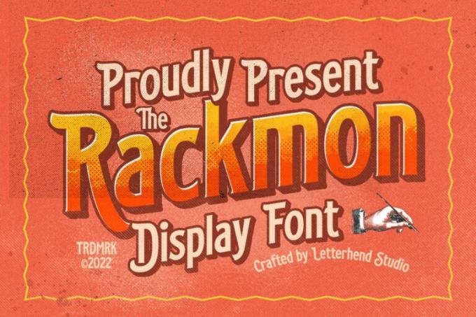 Rackmon Font Free Download OTF TTF | DLFreeFont