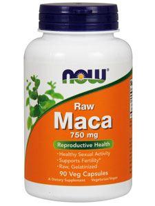 Buy online Raw Maca 750 mg 90 vegetarian capsules