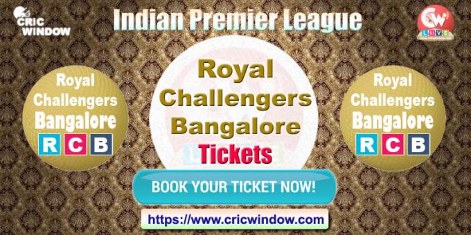 IPL Bengaluru Tickets Booking 2025 - cricwindow.com 