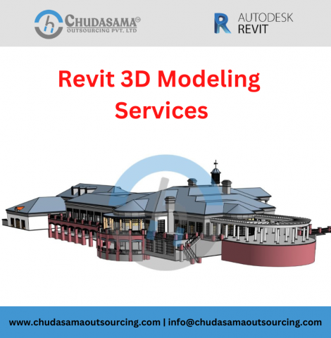 revit 3d modeling services