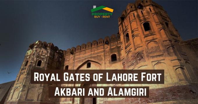 The Royal Gates of Lahore Fort - Akbari and Alamgiri