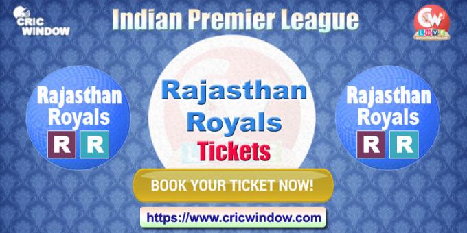 IPL Rajasthan Online Tickets 2022 - Cricwindow.com 