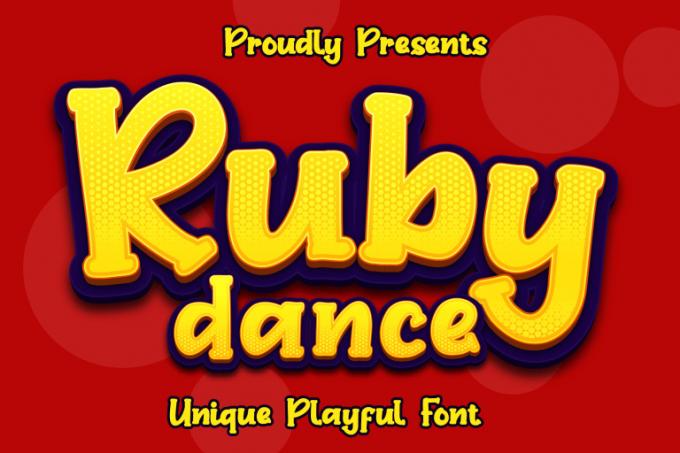 Ruby Dance Font Free Download OTF TTF | DLFreeFont