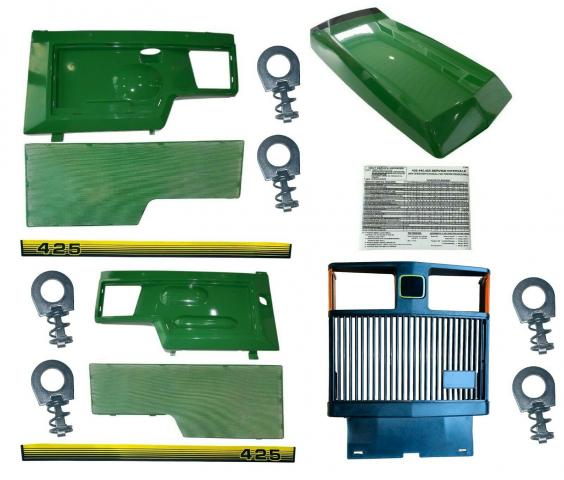 Hood/Panel/Decal/Grills AM128986 AM128983 AM116207Fits John Deere 425 low S/N