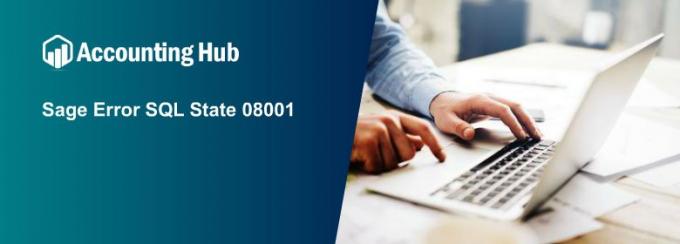 Sage Error SQL State 08001