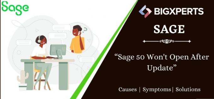 Sage 50 Won’t Open After Update