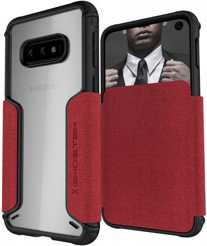 Buy Galaxy S10e Leather Flip Wallet Case Online at Ghostek