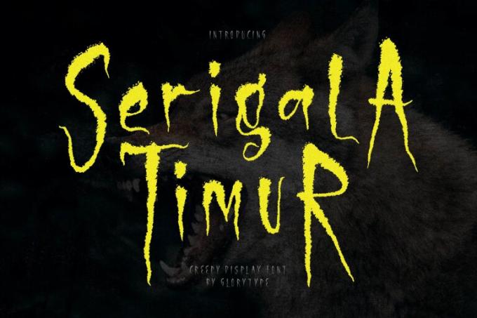 Serigala Timur Font Free Download OTF TTF | DLFreeFont