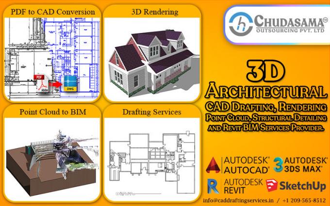 Architectural 3D Rendering | CAD Conversion | Point Cloud to Modeling - COPL