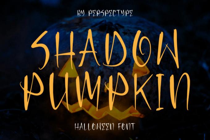Shadow Pumpkin Font Free Download OTF TTF | DLFreeFont