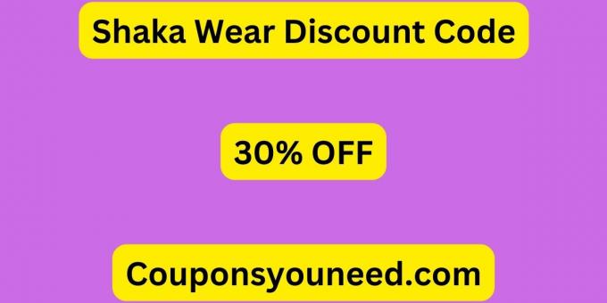 30% OFF Shaka Wear Discount Code - NOV 2024 (*NEW*)