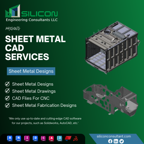 Sheet Metal Fabrication Design - Solidworks Sheet Metal Design - Sheet Metal Drawings Solidworks - Sheet Metal Design Solidworks
