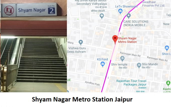 Shyam Nagar Metro Station Jaipur - Routemaps.info