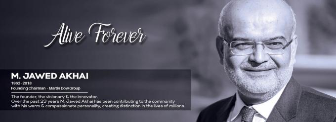 Meet Our Founding Chairman - Mr. M. Jawed Akhai | Martin Dow