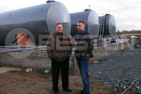 BLJ-10 Small Pyrolysis Machine Installed in Ukraine | Project
