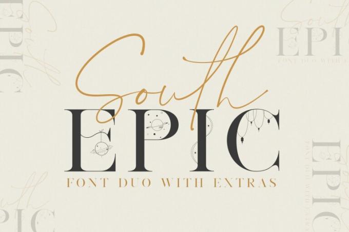 South Epic Duo Font Free Download OTF TTF | DLFreeFont